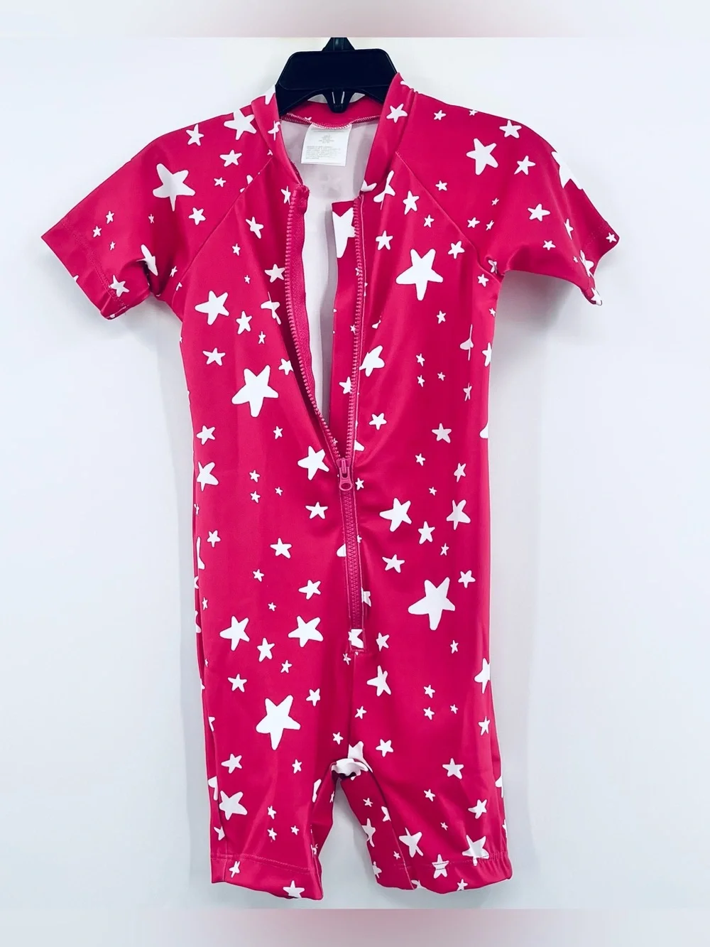 NEW Hanna Andersson Moon Back Rash Guard Swimsuit Unisex Size 3 90 Star Print